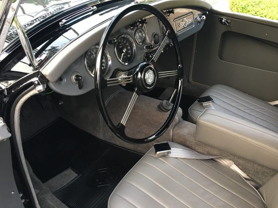 1960 MGA Interior