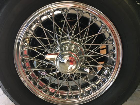 Chrome wire wheels