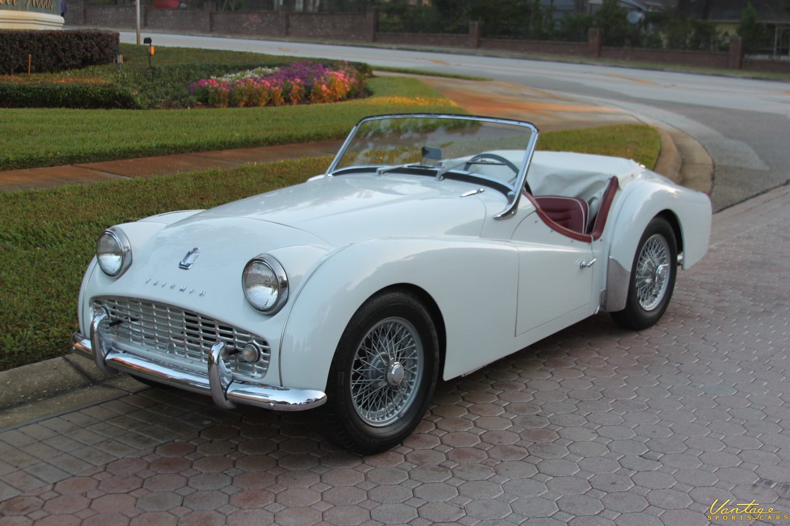 1963 Triumph TR3-B–SOLD!! | Vantage Sports Cars