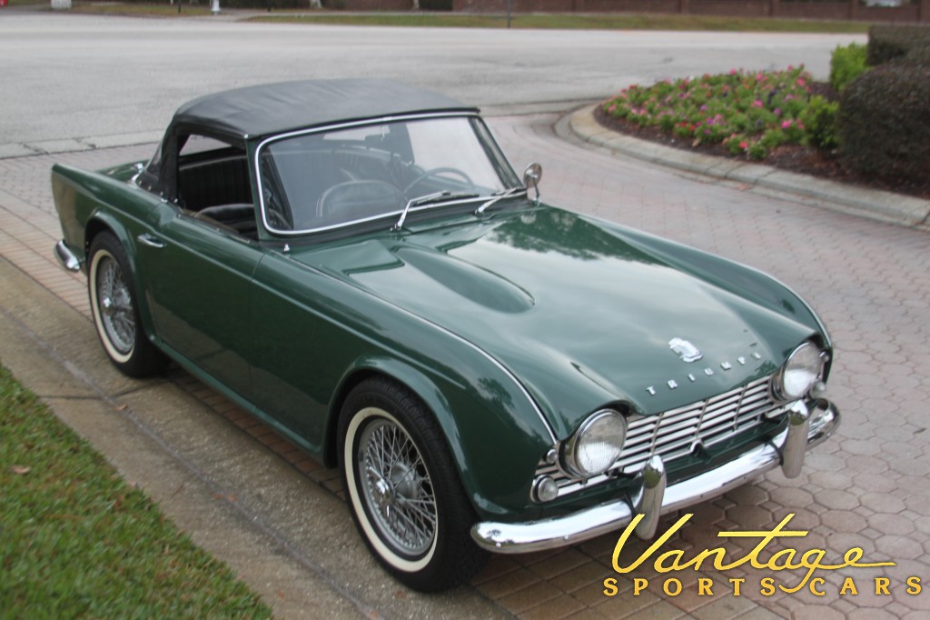 1963 Triumph TR4–SOLD!! | Vantage Sports Cars