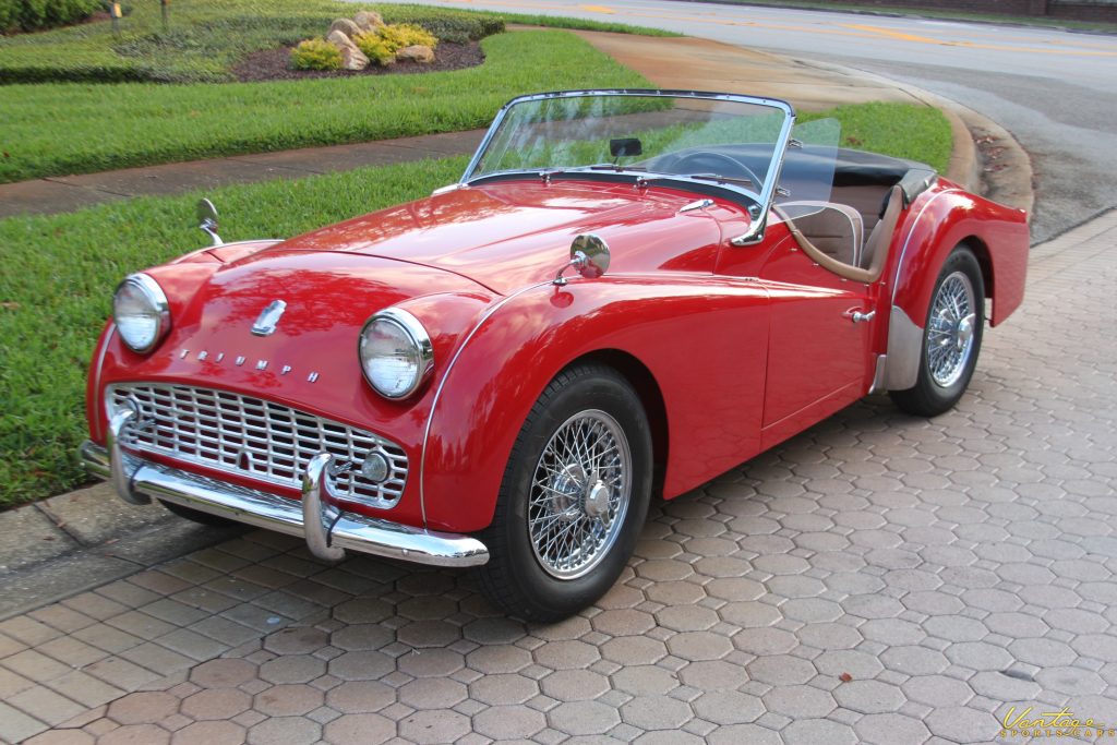 1963 Triumph TR 3B –SOLD!! | Vantage Sports Cars