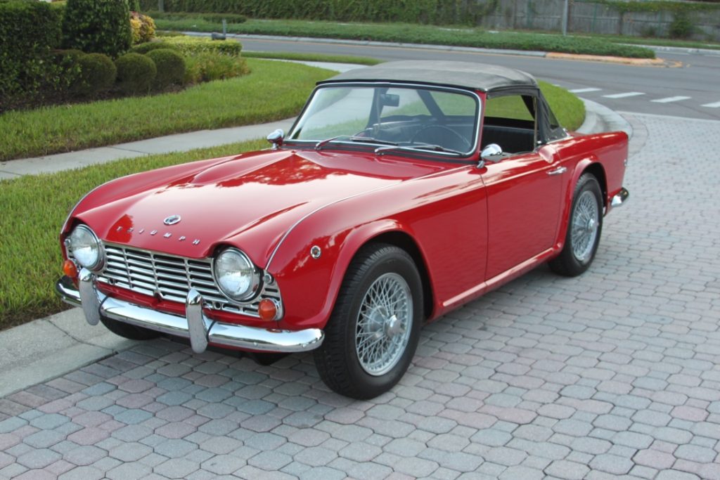 1964 Triumph TR4 Convertible — SOLD! | Vantage Sports Cars