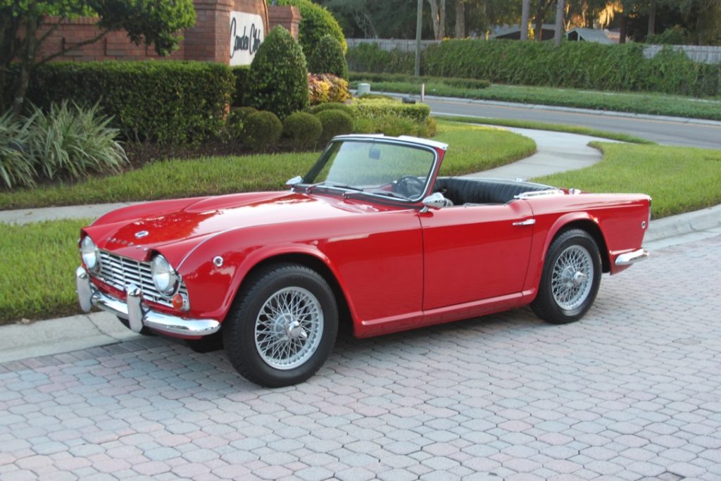 1964 Triumph TR4 Convertible — SOLD! | Vantage Sports Cars